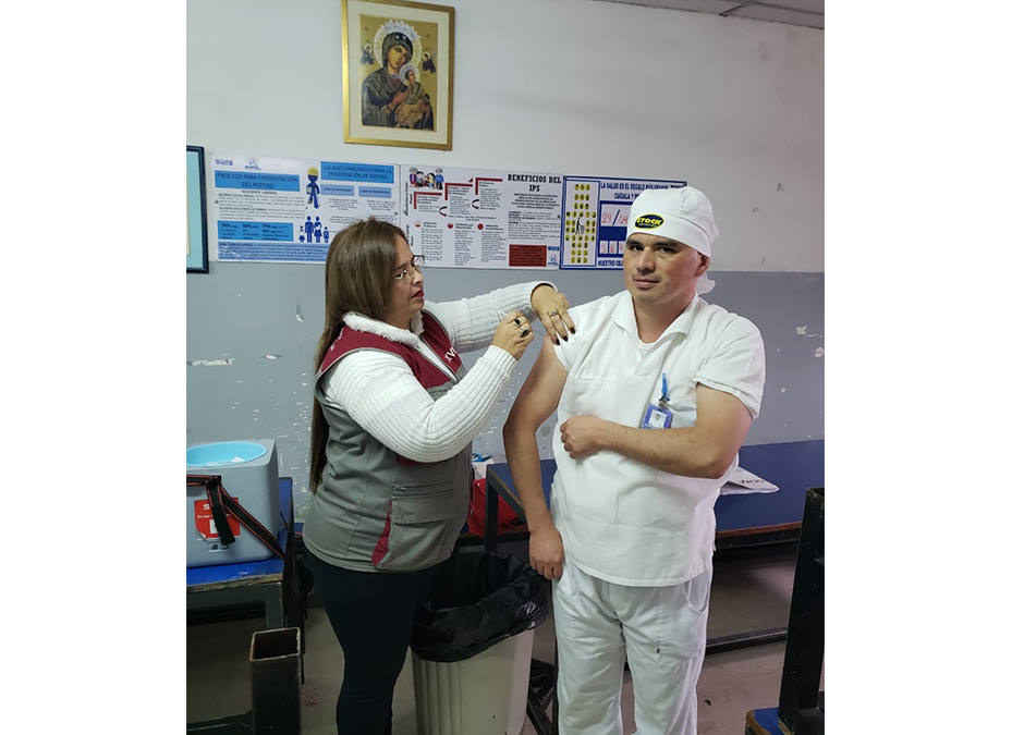 Intensifican vacunación contra el sarampión y fiebre amarilla previo a la final de la Copa Sudamericana