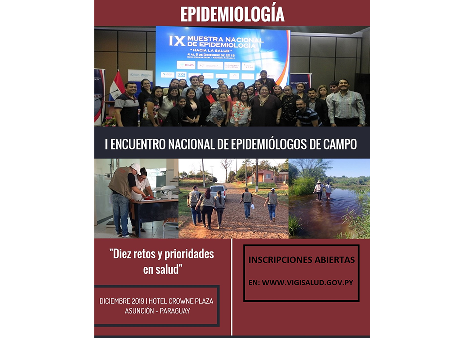 Muestra Nacional de Epidemiología, declarada de interés institucional