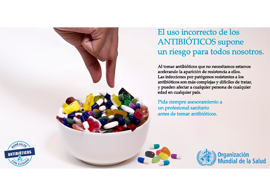 Noviembre, mes de concienciación del uso prudente de antibióticos