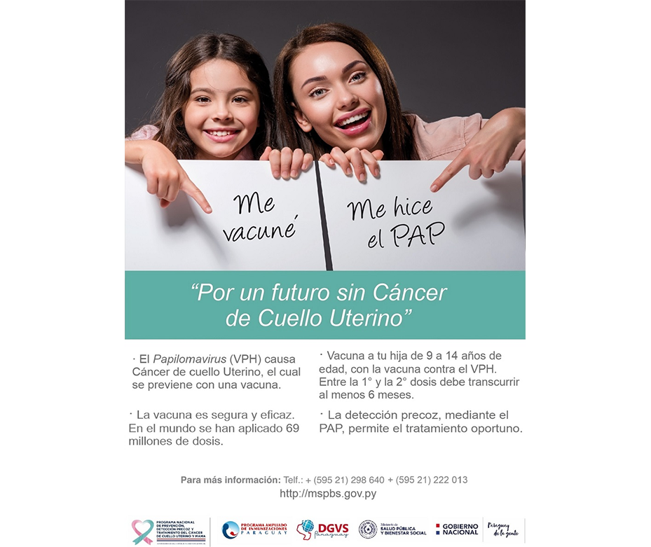 VPH virus de alto riesgo para cáncer de cuello uterino, prevenible con dos dosis de vacuna – 18-11-2019