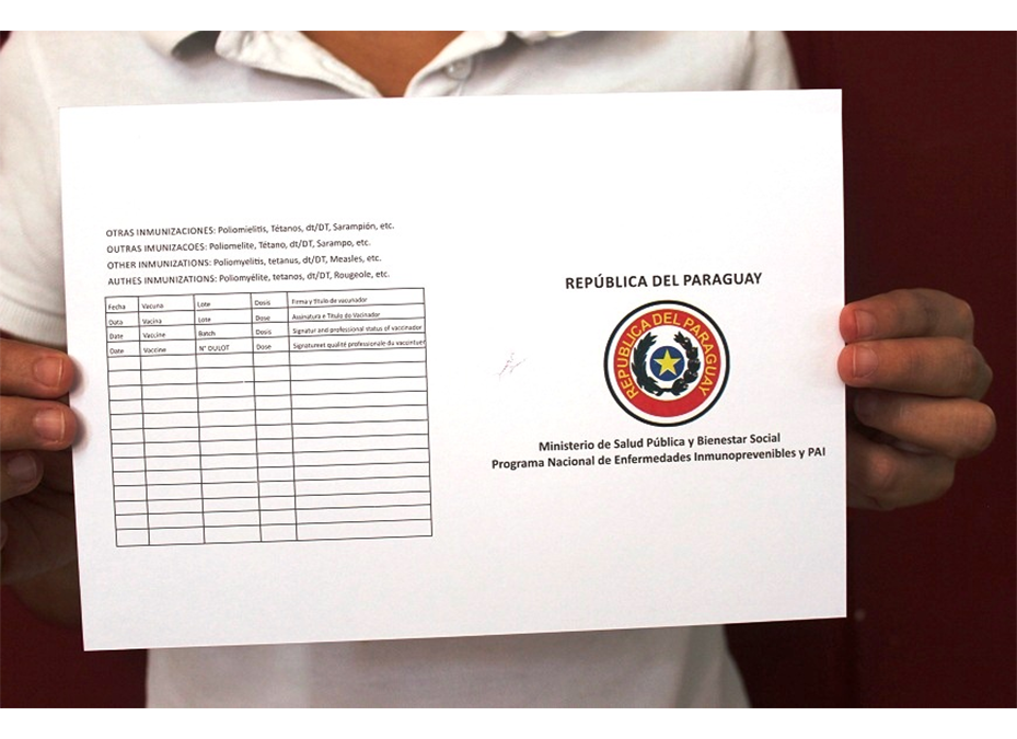 Si vas a Brasil, debes contar con el Certificado Internacional de Vacunación contra la fiebre amarilla