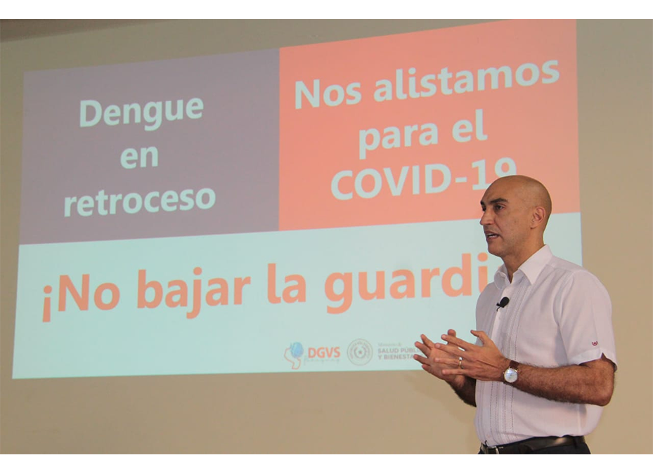 Dengue con marcado descenso en todo el país