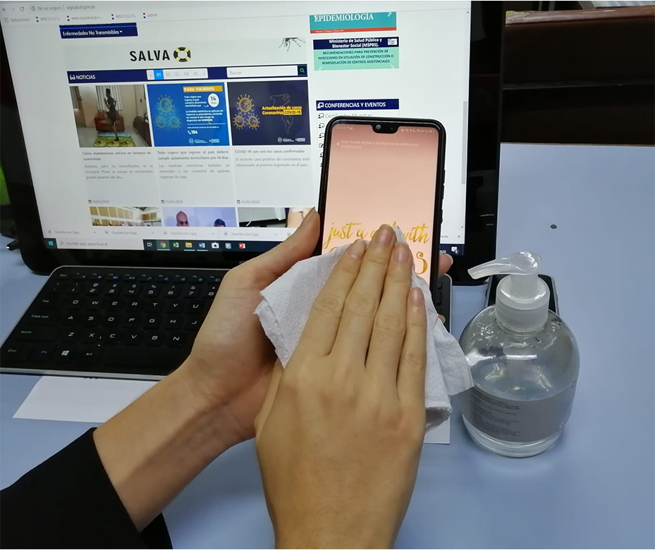 Desinfección de elementos de uso diario, un hábito que puede salvarnos – 17-03-2020