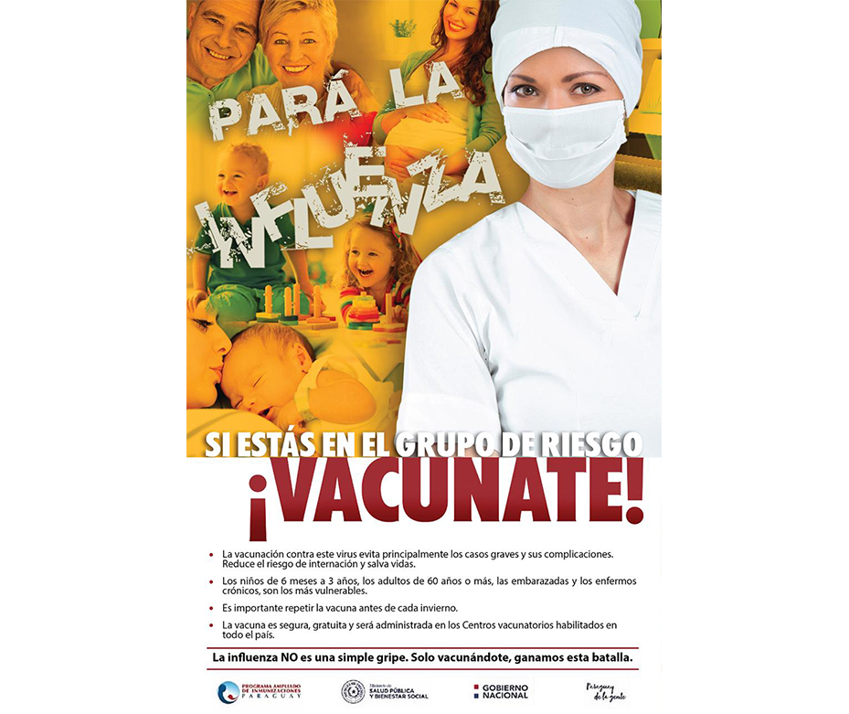 Desde hoy inicia agendamiento para vacunación contra la influenza – 13-04-2020