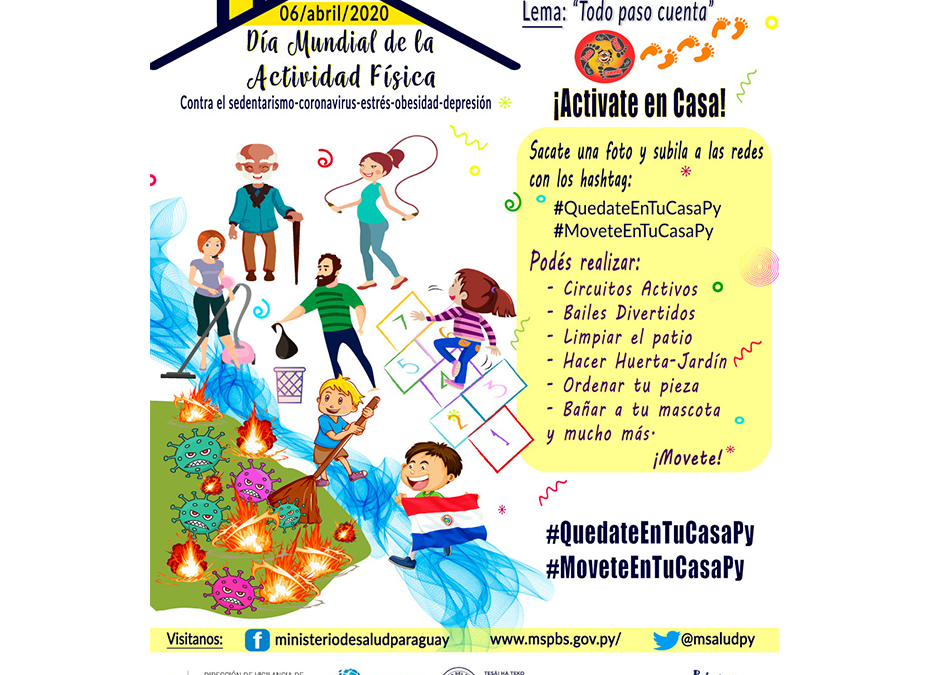 Movete en casa: todo paso cuenta