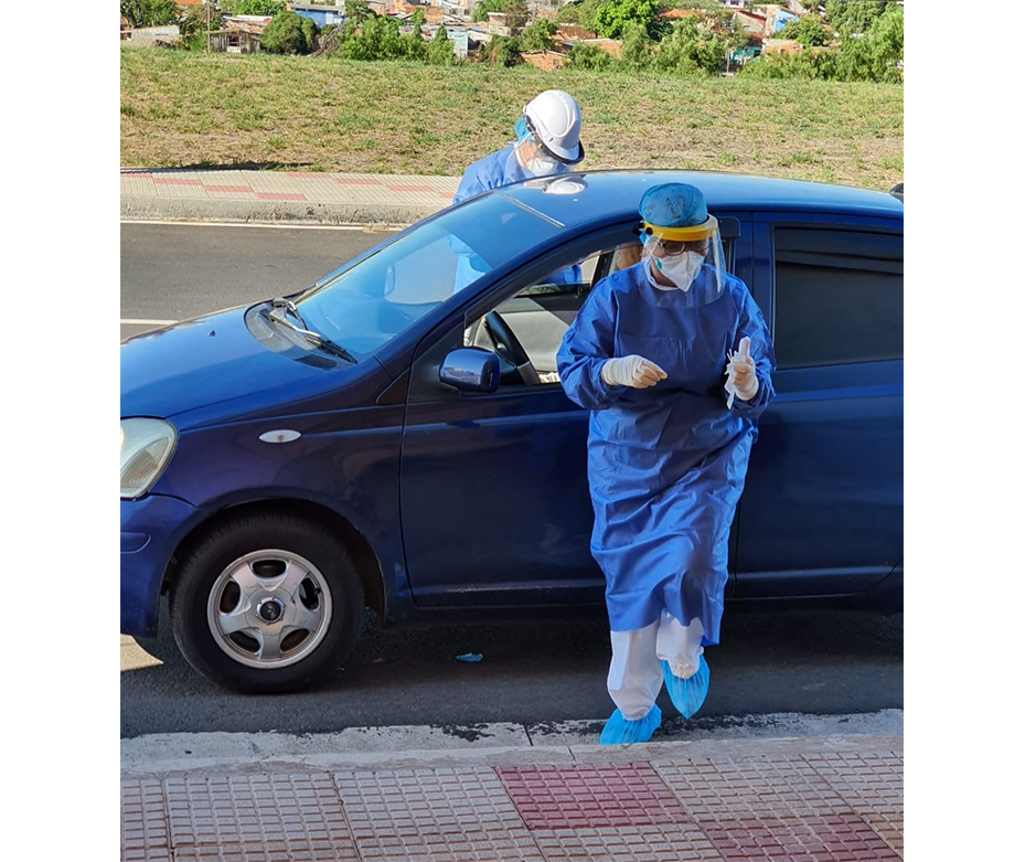 Puesto fijo para test de COVID-19, en Costanera de Asunción – 03-04-2020