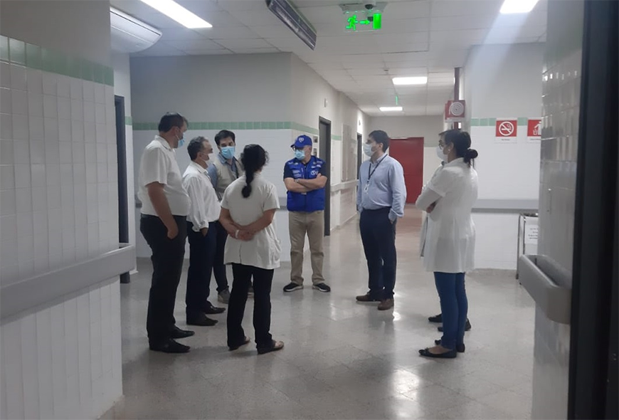 Con apoyo técnico fortalecen capacidades de hospitales en la respuesta al Covid-19