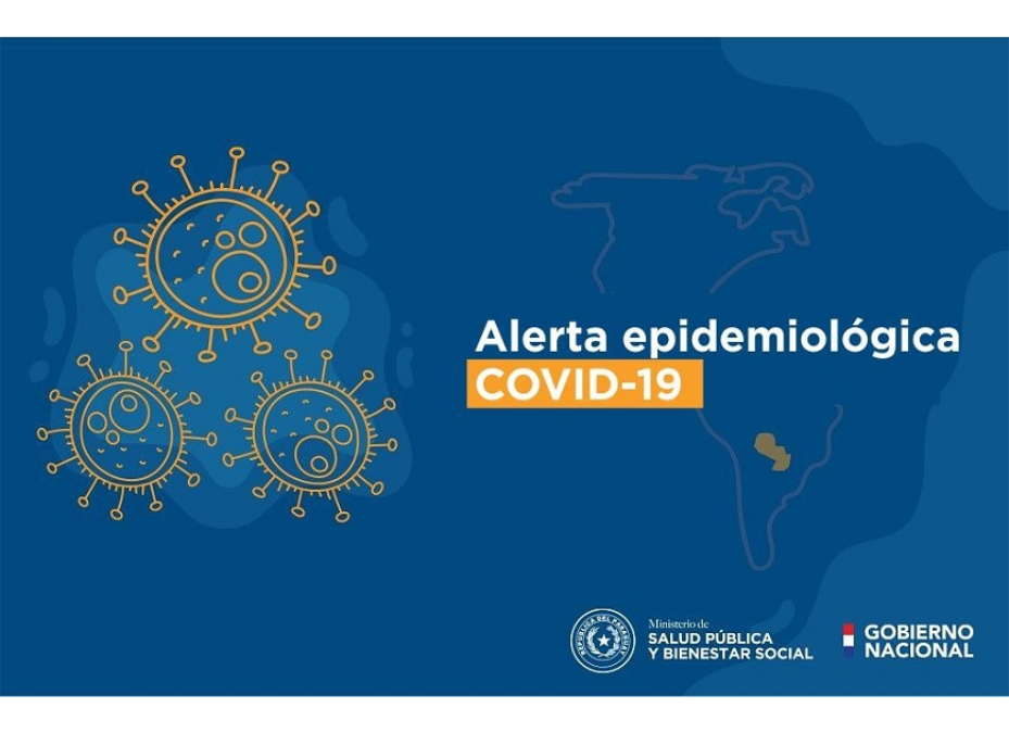 Alerta epidemiológica por brote comunitario de COVID-19, en Paraguarí