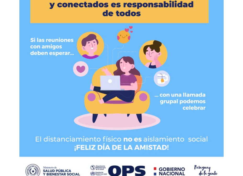 Celebremos con prudencia: hoy a 2 metros, mañana juntos