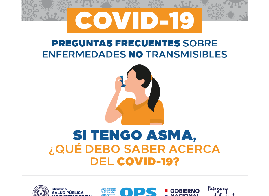 Si tenés asma, informate de los riesgos que puede causarte el COVID-19