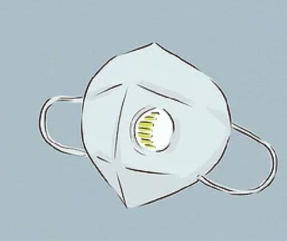 Mascarilla con válvula no evita la transmisión del COVID-19 – 17-08-2020