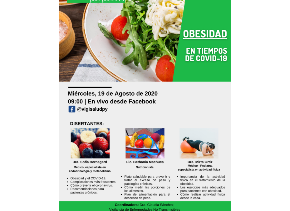 Obesidad en tiempos de COVID-19, factor de riesgo a cualquier edad