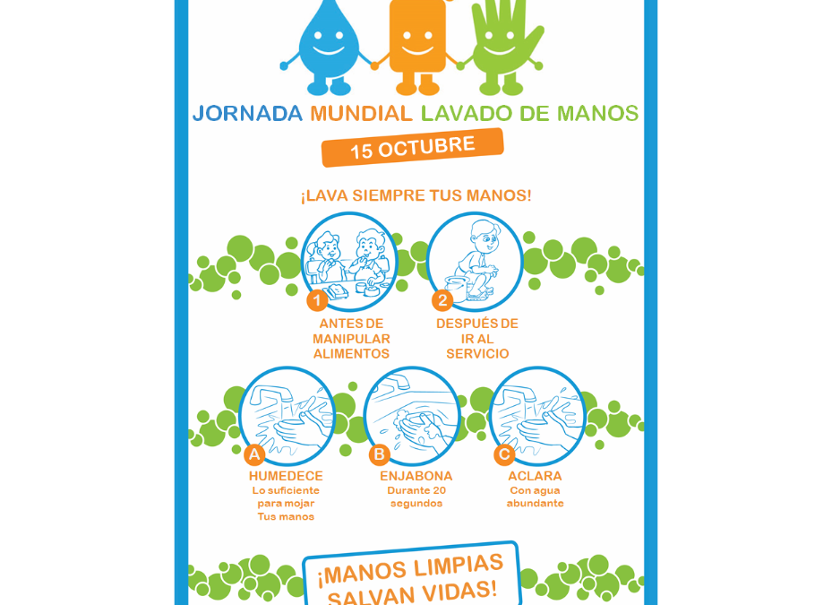 Cuida tu salud, salva tu vida, lávate las manos