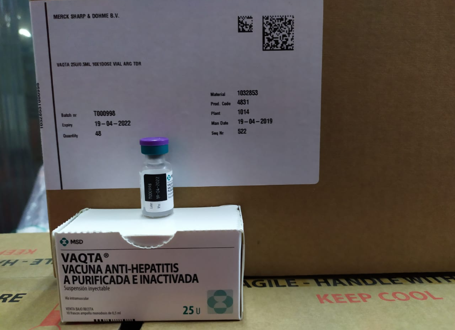 Arriban 279 mil dosis de vacunas que protegen de enfermedades que circulan en la región