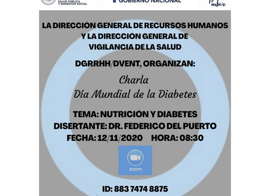 Brindarán charla sobre nutrición y diabetes