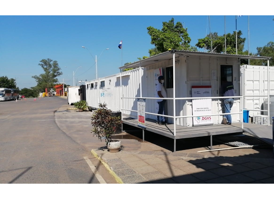 Habilitan mejoras en paso fronterizo de Puerto Falcón