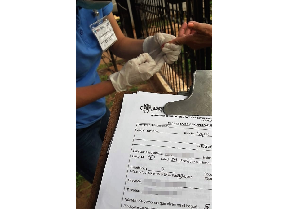 Estudio de seroprevalencia COVID-19: avanza segunda ronda de visitas en Central