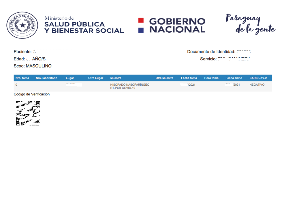 Viajeros intentaron pasar controles con pruebas COVID-19 adulteradas