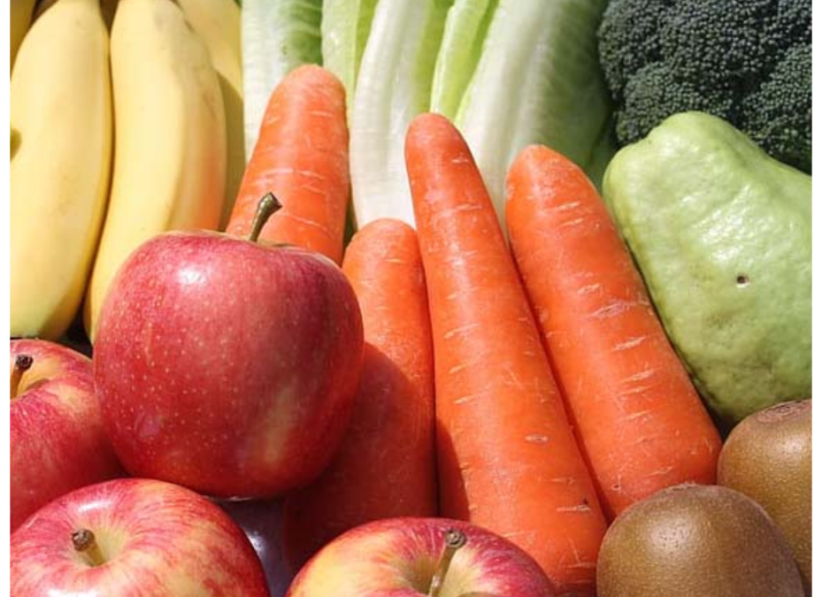 Frutas, verduras y mucha agua, ideal para el post Semana Santa