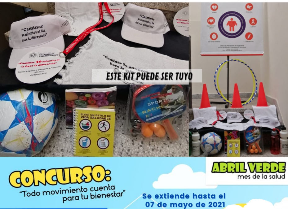 Se extiende plazo para participar del concurso «Todo movimiento cuenta»
