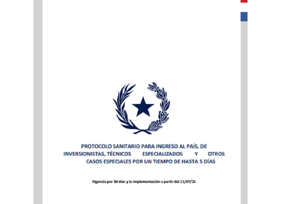 Inversionistas y técnicos especializados entrarán al país bajo estricto protocolo