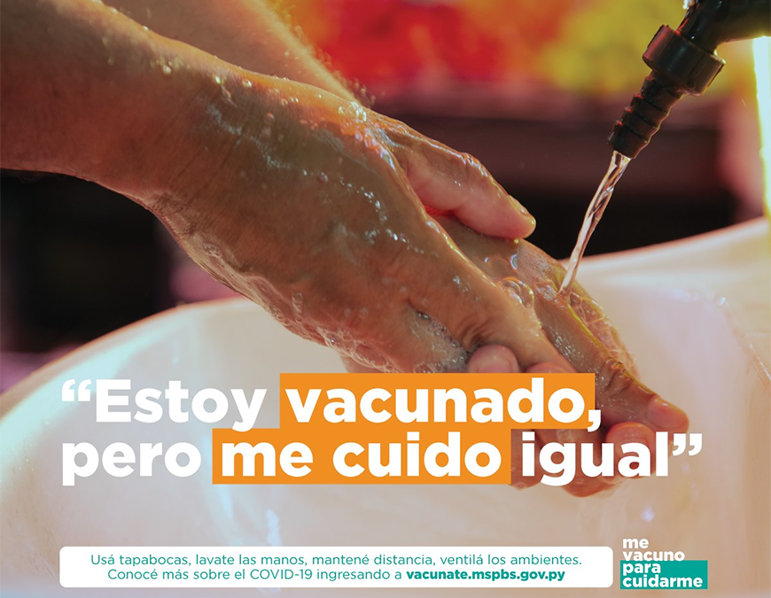 Si te vacunaste ¡seguí cuidándote!