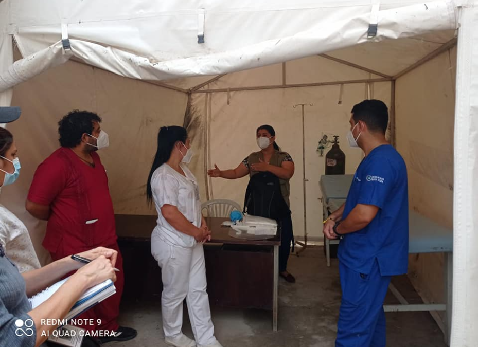 Equipo de control de infecciones llega a Alto Paraguay