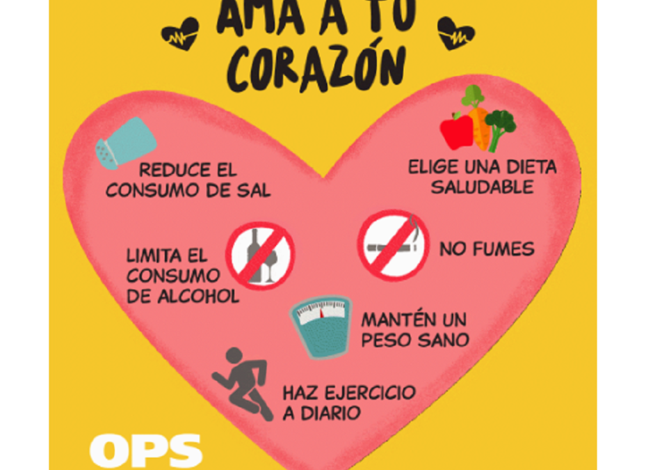 Conecta tu corazón a hábitos saludables para mejorar la expectativa y calidad de vida