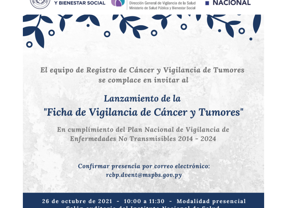Paraguay contará con «Ficha de vigilancia de cáncer y tumores»