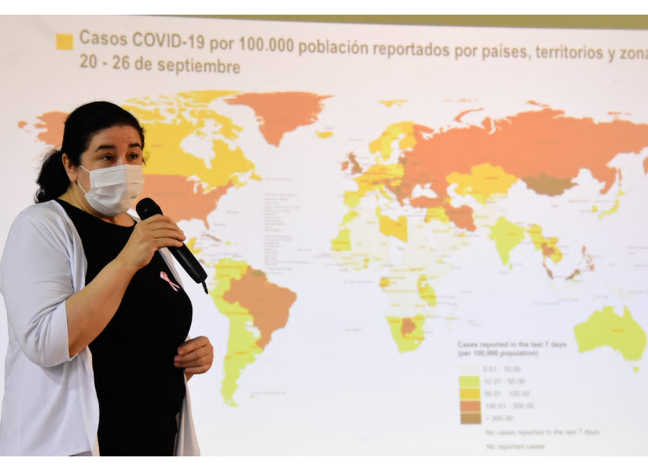 Situación de COVID-19 con tendencia al descenso, pero con aumento en algunos distritos