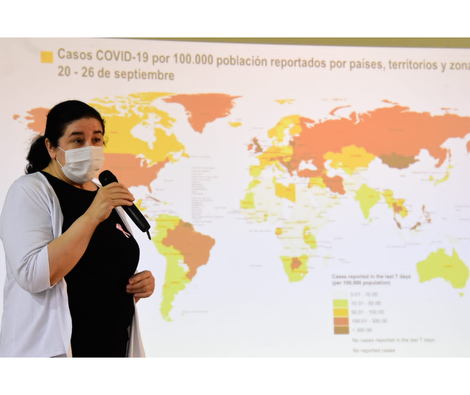 Situación de COVID-19 con tendencia al descenso, pero con aumento en algunos distritos – 01-10-2021