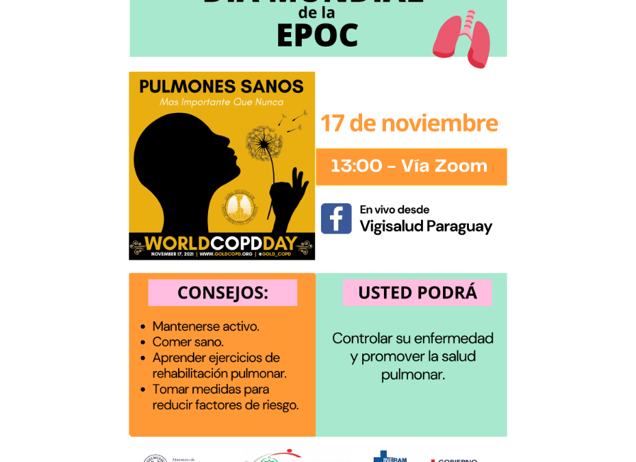 Dictarán charla sobre cuidados para el paciente con EPOC