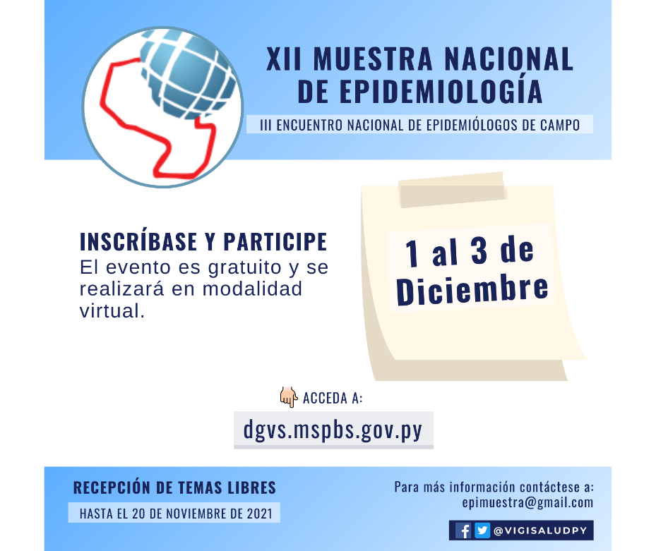 Se amplía el plazo de recepción de temas libres para la Muestra Nacional – 16-11-2021