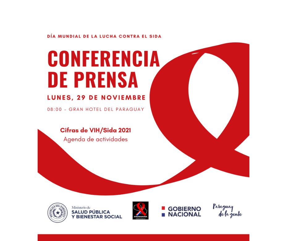 Situación de la epidemia del VIHSida se dará a conocer en conferencia – 26-11-2021