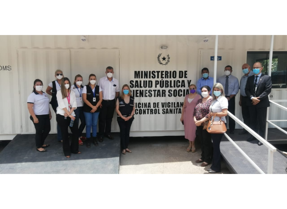 Habilitan oficinas para robustecer control de viajeros en paso fronterizo de Salto del Guairá