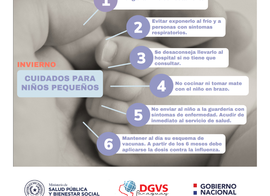 Consejos para proteger la salud de los niños pequeños en épocas de frío