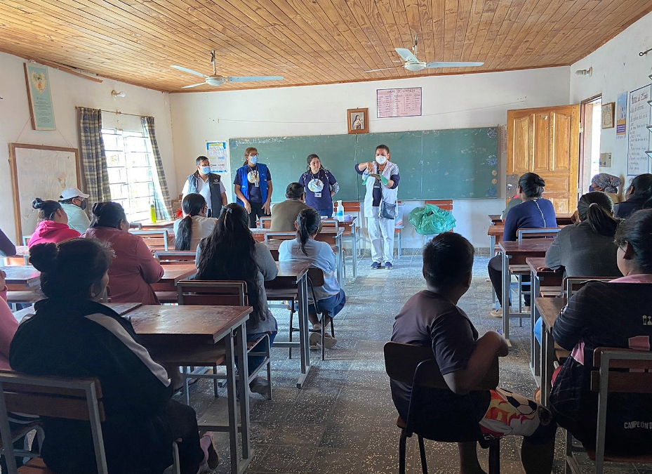 Paraguay inicia vigilancia de geohelmintiasis y teniasis spp en escolares