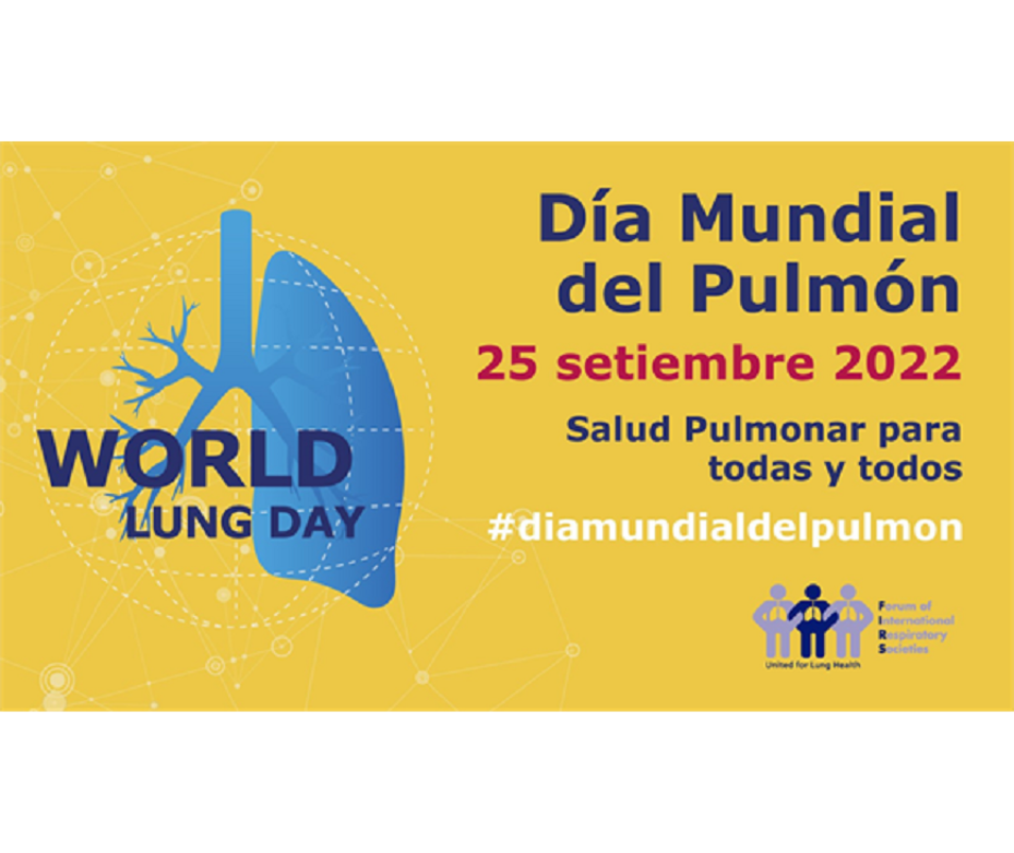 Este domingo se conmemora el día mundial del pulmón – 23-09-2022