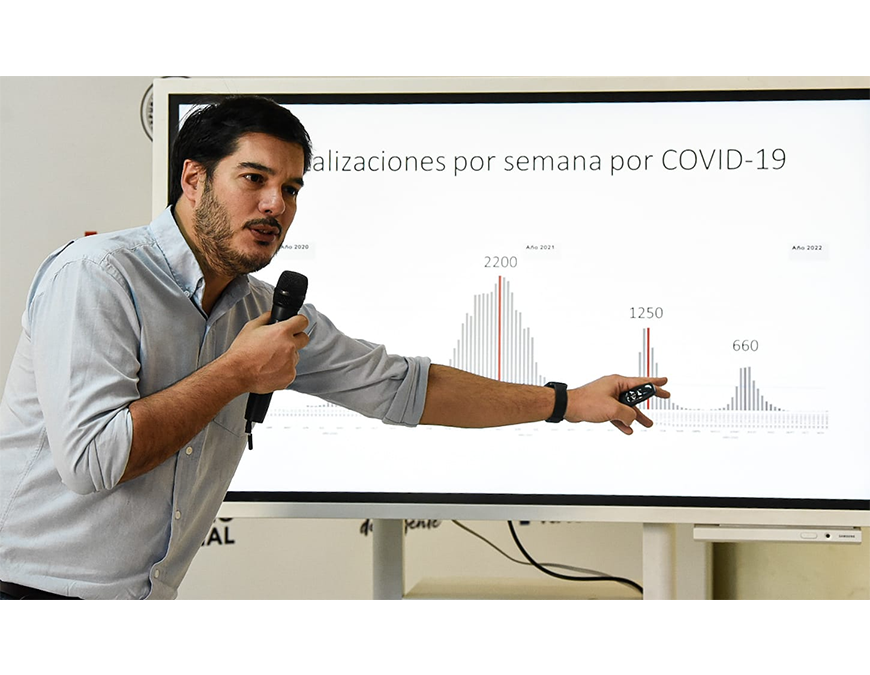 Contagios por COVID-19 siguen en aumento: vacunación es clave para reducir internaciones y muertes
