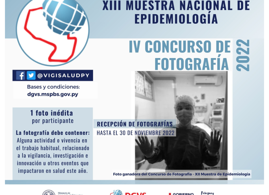 Se viene el IV Concurso de fotografía de la Muestra Nacional de Epidemiología