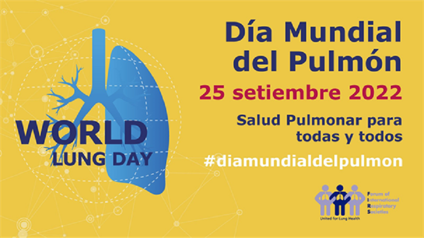 Este domingo se conmemora el día mundial del pulmón