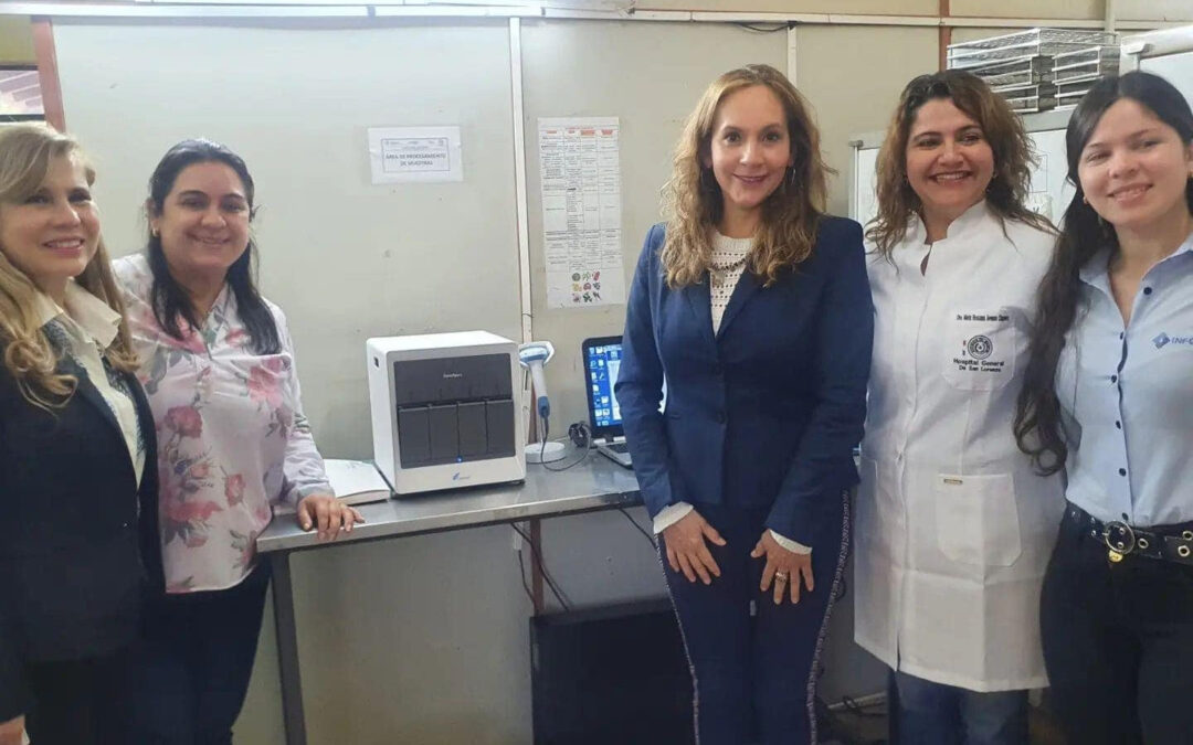Hospitales reciben equipos de GeneXpert para diagnosticar tuberculosis