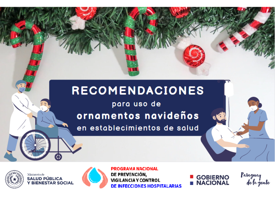 Recomendaciones para uso de ornamentos navideños en establecimientos de salud