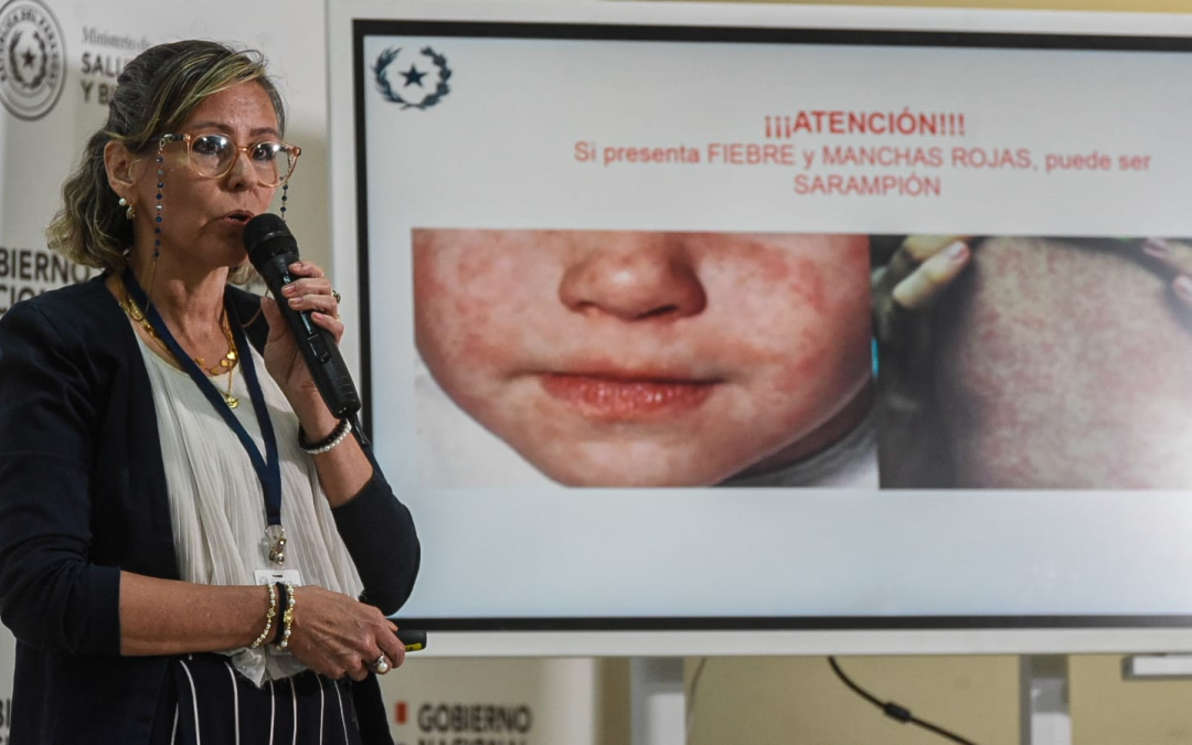 Luego de 25 años se confirma un caso de sarampión en el país