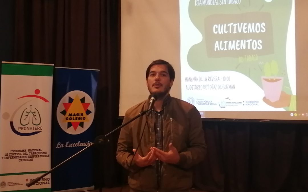 «Cultivemos alimentos, no tabaco»