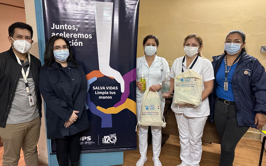 Hospitales reciben kits de higiene para potenciar la prevención de infecciones asociadas a la atención