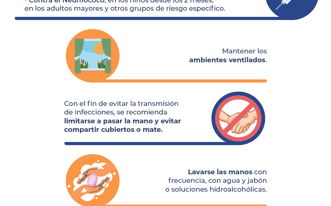 Virus respiratorios muestran sostenido incremento