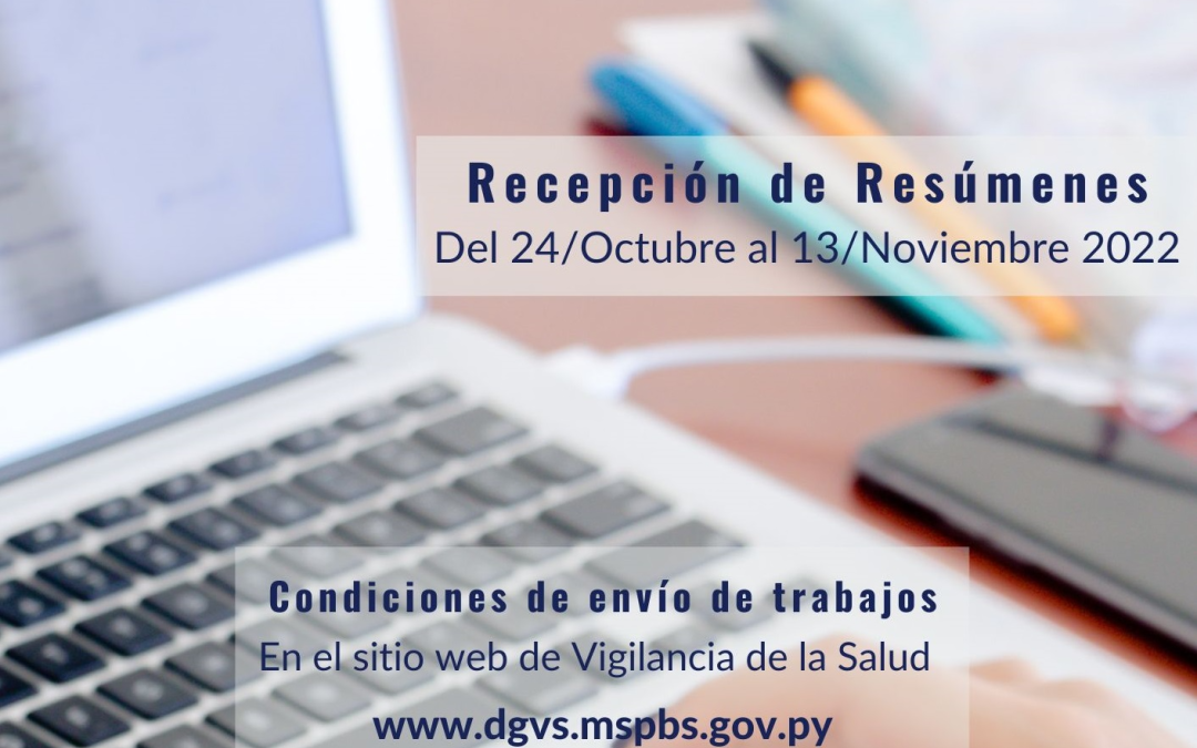 Este lunes inicia recepción de resúmenes para la Muestra Nacional de Epidemiología