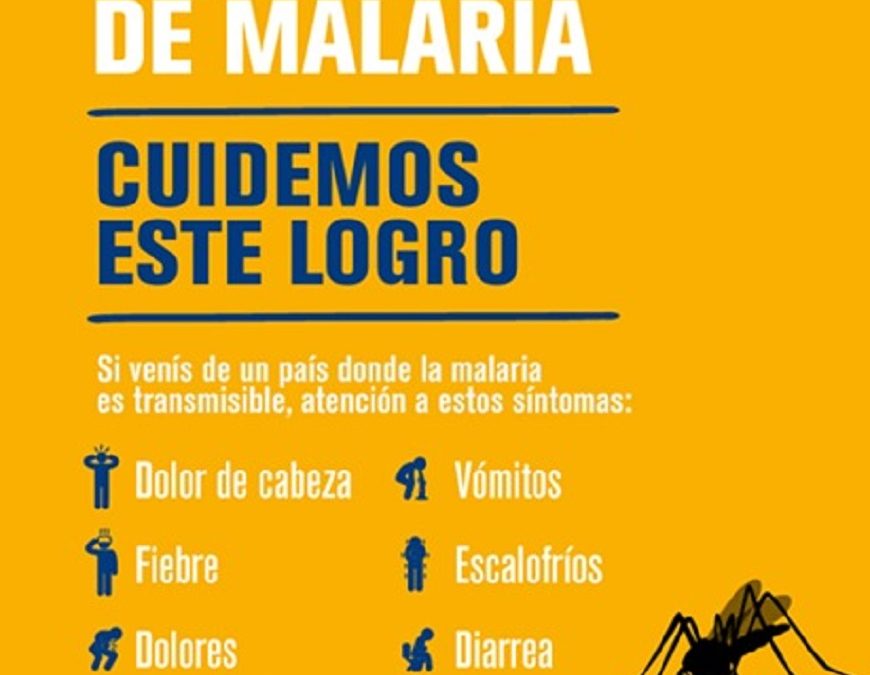 Se detecta caso importado de malaria