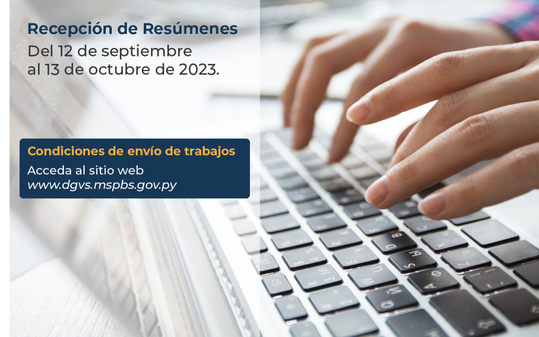 Inicia recepción de resúmenes para la Muestra Nacional de Epidemiología 2023